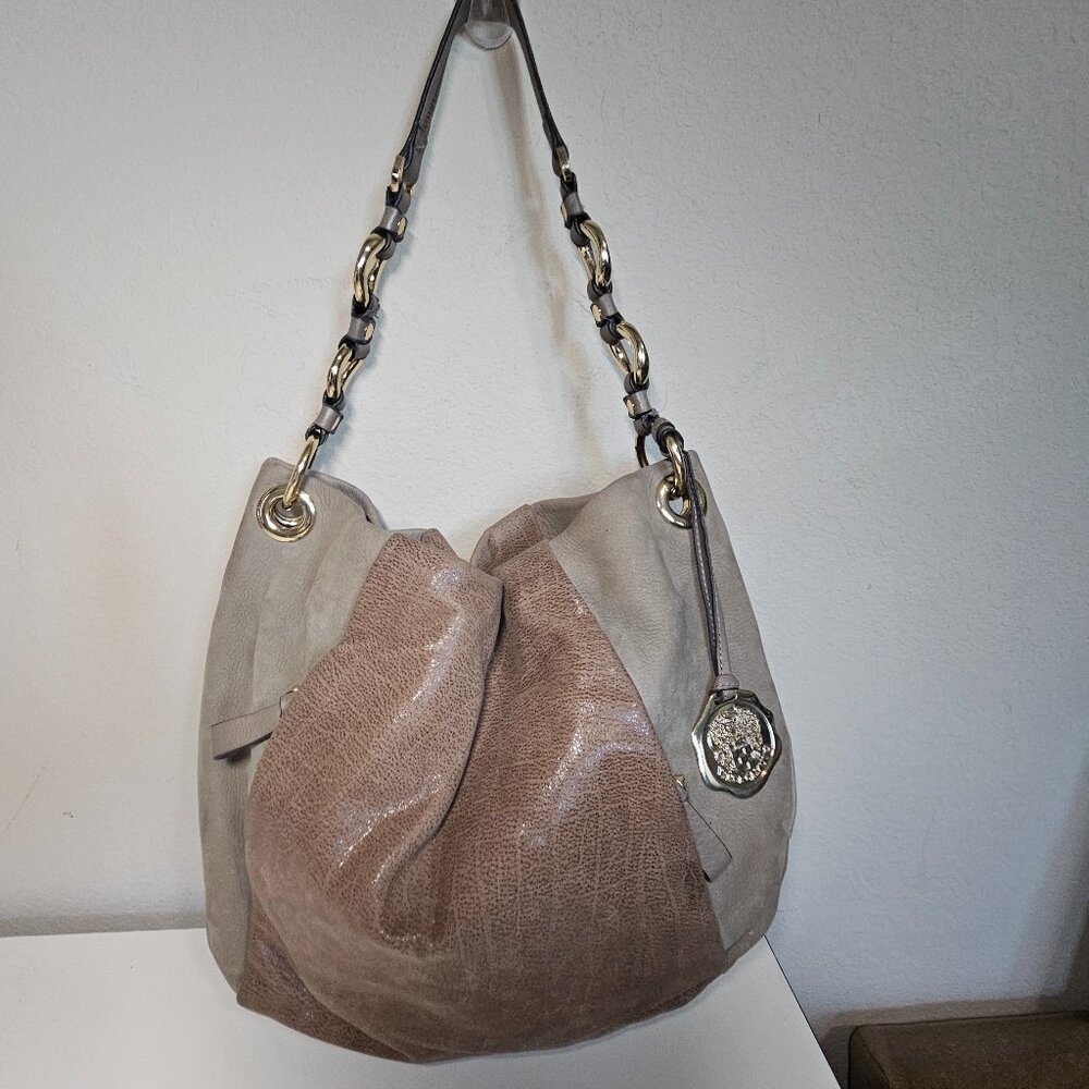 Vintage Vince Camuto Shulder hobo bag  -  taupe